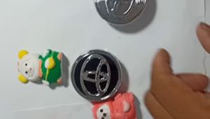 <LogoToyota> Logo Toyota chụp mâm chụp lazang cho dòng xe Toyota đường kính 62mm. Chất liệu nhựa ABS cao ToyM2.62
