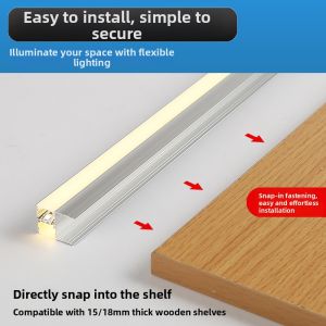 MOLISAI | Dual-Sided Illumination Sensor Layer Shelf Light 18mm
