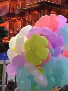 Big Party ลูกโป่ง ตกแต่งงานเลี้ยงวันเกิด เป่าง่าย ไม่ต้องประกอบ ลูกโป่งเดซี่ ลูกโป่งฟอยล์รูปดอกเดซี่ พร้อมส่งในไทย