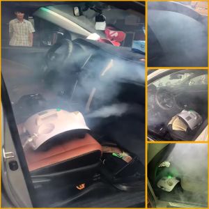 Máy khử mùi khử khuẩn công nghệ Nano Bạc- Máy khử mùi ô tô- FOG MACHINE - NANOMAXCông suất 1500w Bảo hành 6 tháng
