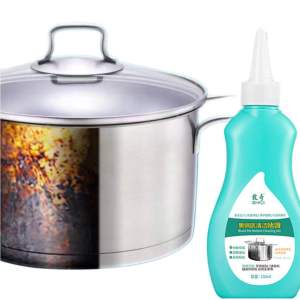 Pembersih karat kuali kerak hitam kuali berkarat minyak BLACK POT BOTTOM CLEANING