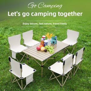 QIANSEPENG | Outdoor Portable Table and Chair Set