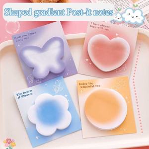 🔥chageey👍 30 Sheets Cartoon Capybara Sticky Notes Ins Cute Self Adhesive Memo Book Student Message N-time Sticker