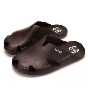 Dép Lười Biếng Bằng Cao Su Nguyên Bản Thoáng Khí Mùa Hè Cho Thanh Thiếu Niên Đi Biển Đế Bằng Dép Xỏ Ngón Thoải Mái