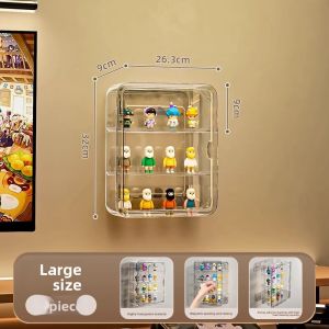 WEIAI | Transparent Acrylic Wall-mounted Display Rack for Lego Blind Box Toys