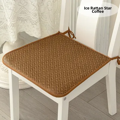 Breathable Summer Cooling Mat Chair Pad Office Stool Seat Cushion Automotive Modern Simple Style Comfortable Soft Fabric Pad