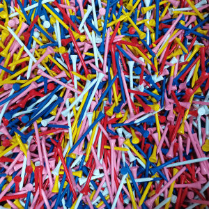 ทีตีกอล์ฟ ขนาด 42 มม. 54 มม. 70 มม. 83 มม. ความยาว 50 ชิ้น 100 ชิ้น แพ็ค ทีตีกอล์ฟหลากสี ทำจากไม้ แบบ Step Down อุปกรณ์เสริมกอล์ฟ จัดส่งแบบดรอปชิป