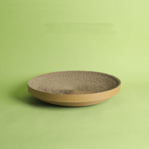 โซฟาที่ลับเล็บแมว รูปอ่าง กัญชาแมว ของใช้น้องแมว ของเล่นแมว เป็นที่นอนแมวไปในตัว  ที่ลับเล็บแมว เปลี่ยนกระดาษลับเล็บได้