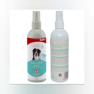 (VARIATION) BIOLINE Anti-Parasite Coat Spray 207ml Anti Tick Flea & Mites Spray for Dogs & Cats