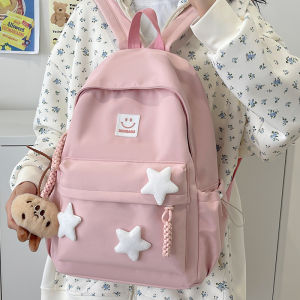 Stylish and Cute Large Capacity Backpack for Junior High School Girls