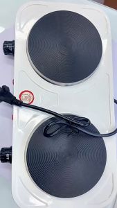 Kompor Listrik Cooking Stove 2 Heating Coil 2000W
