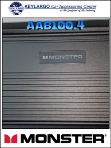 MONSTER CLASS AB 4CH POWER AMPLIFIER RMS Power 4x100W-2 OHMS 2x200W-4 OHMS 2x300W-4 OHMS (bridged) Max Power 2800W