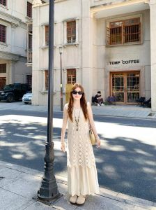 XUECAIQI | French Bohemian Holiday Dress Set