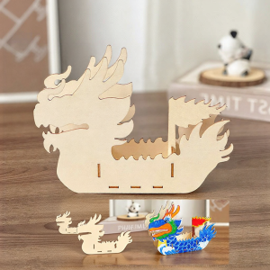 Bộ Đồ Chơi Ghép Hình 3D Gỗ DIY