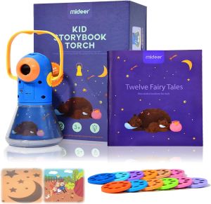 Đèn Pin Chiếu Hình Kể Chuyện Cổ Tích Mideer Kid Storybook Torch