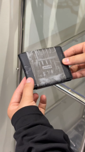 Ví Da Ngang Monogram Signature Nam Nữ Bóp Đựng Tiền Thẻ Nhiều Ngăn | UNDERTHINKER