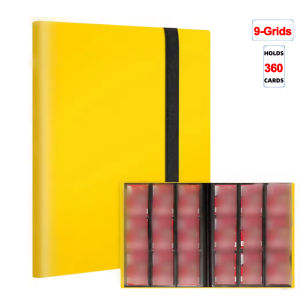 160/360/480 Cards Capacity Pocket Holder Binders Albums For Game Card Book Sleeve Holder Large-capacity Card Binder Notebook