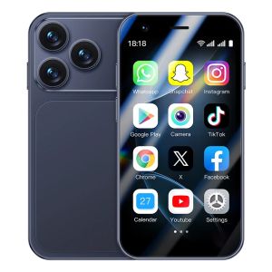 ONEMYTH A17 Mini Android8.1 Smart Phone 3.0 Inches 2GB RAM 16GB ROM Dual SIM Standby Play Store 3G Little Phone