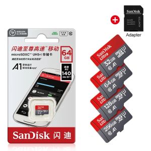 Genuine Sandisk Memory Card 128GB 32GB 64GB 256GB SD/TF Flash Card Mini SD 32 64 128GB TF CARD for Phone Speakers Robot and so on