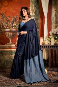 Mal Cotton Sarees with Contrast Pallu & Fancy Tassels with Matching Blouse Piece Beautiful Saree Collections for Women