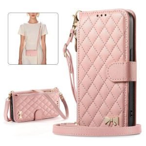Crossbody Flip PU Leather 3 Card Holder Wallet Case For Samsung Galaxy S26 S25 S24 S23 Plus Ultra FE Edge Shockproof Phone Cover