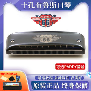 Boogieman66 Highway Ten Hole Blues Blues Harmonica Paddy Scale Harmonica Professional Performance Resin Tone Other Coverplate