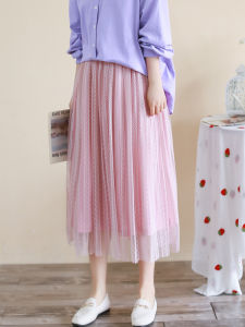 Váy Midi Chữ a Cạp Cao Cổ Điển Mới Sang Trọng Bằng Vải Polyester Dài Thường Cho Dáng Người Quả Lê Và Quả Táo Mùa Thu