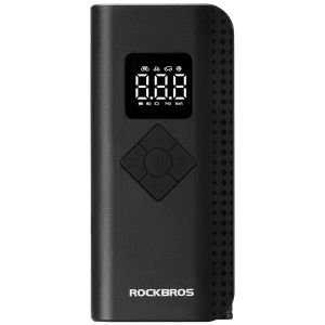 RockBros | ROCKBROS 150psi Cycling Electric Pump Portable Wireless Tire Car Moto Basketball Air Inflator Bike Pump LED Bicycle Pump 2000mAh