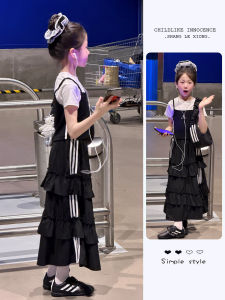 SHANGLEXIONG | Summer Girls Chic Cake Dress Set