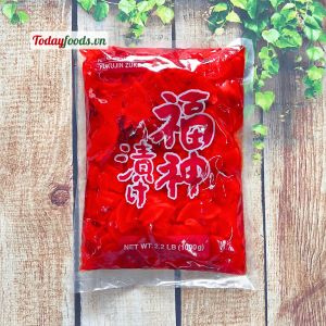 Rau Củ Ngâm FUKUJIN ZUKE ăn kèm món cà ri Nhật Bản gói 1KG