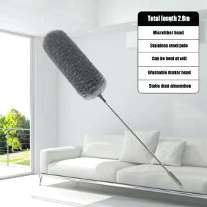 Portable Retractable Feather Duster Soft Fiber Not Easy To Shed Hair Electrostatic Dust Removal Suitable For Home Kitchen Etc