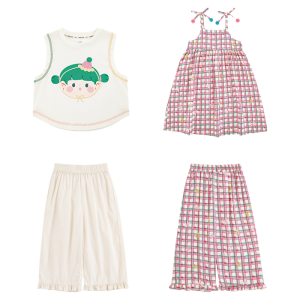YOEHYAUL | Cool Summer Holiday Style Girls Dress Set