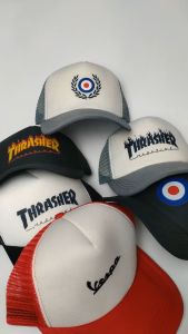 Topi Trucker Sablon Topi Jaring sablon VESPAA sevizio