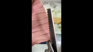 MLADEN Tailor Scissors Triangle Tooth Sewing Scissor Zigzag Fabric Scissor Gunting Bergigi Alat Jahitan Lace Scissors