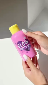 FINTASIA( เซตคู่) ครีม glow white up Brighttening 250 g.+เซรั่ม Glow White up concentrate250 g.