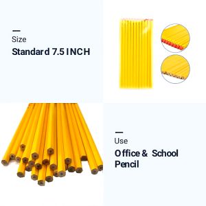 MONGOL Same 10pcs/set High-quality Sketching Graphite Lead Pencil with Eraser School Supplies