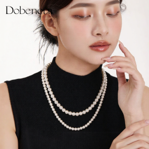 DODO.GOGO | Dây Chuyền Đeo Cổ Hàng Hiệu Có Charm Ngọc Trai