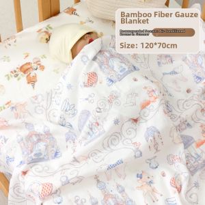 UBAN | Lightweight Single-layer Baby Blanket for Summer and Air-conditioned Rooms