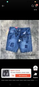 Termurah celana jeans pendek sobek pria premium distro celana pendek jeans pria cowok jeans celana koyak jeans pendek pria premium jeans pendek robek ripped jeans pendek wiskher celana jeans sobek denim murah jeans pendek tali kolor premium distro celana