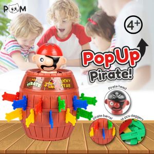 Jumping Pirate Barrel Pop Up Family & Kids Lucky Board Games Funny Prank Toy