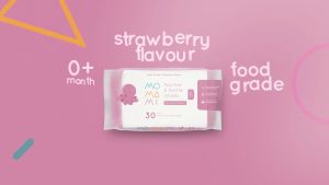 MoMaMi Pacifier Bottle Wipes: Tisu Pembersih & Sterilisasi Empeng Mainan Alat Makan Botol Susu Bayi