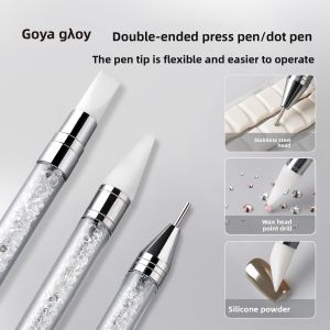 GAOY | Dual-Head Nail Art Pen with Suction and Press Function