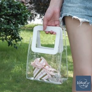 túi đựng quà PVC trong suốt - Túi Mua Sắm - Túi Quà sinh nhật [KHÔNG PHỤ KIỆN]