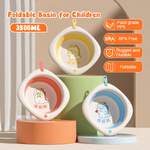 Chậu Rửa Mặt Gấp Gọn Silicone Cho Bé Sơ Sinh Thau Rửa Đa Năng Siêu Tiện LợiAn Toàn Sức Khỏe