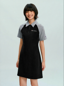 Champion | Slim Fit Easy-to-Match Dress Flip Collar