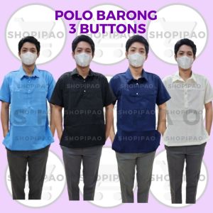 Polo Barong Office Corporate Barong Uniform
