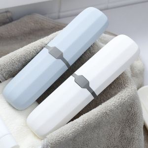 Portable Toothbrush Holder Travel Case for Camping Outdoor Bathroom Organizer with Toothpaste Storage Box Accessories