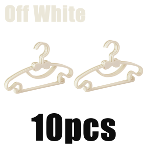 5/10/20/30/50pcs Of Childrens Hangers Plastic Portable Towel Scarfs Hangers Kids Clothing Closet Storage Hanger Racks Accessory