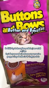 Button and Bows 8kg Cat Food Kibble