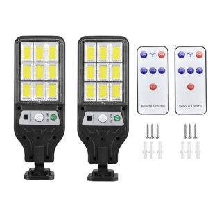 500000LM Ultra Powerful Solar Lamp 120° Wide Range Lighting Outdoor Solar LED Lights 3 Modes With Remote Control Street Lamp